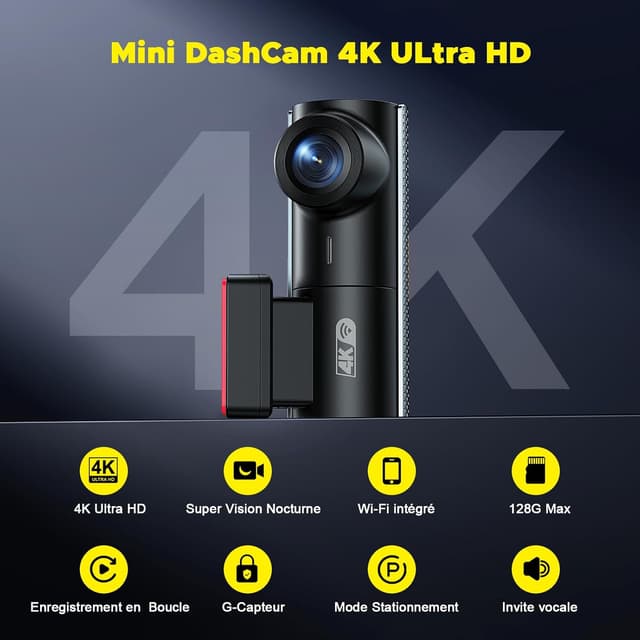 Thumbnail 4 de Volam 4K Dashcam 170°