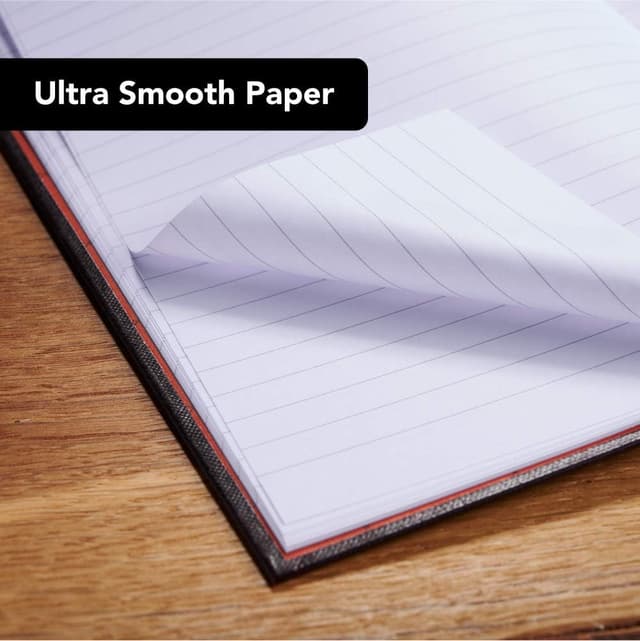 Detalle 2 de Oxford Black n' Red A4 Notebook 192 pages