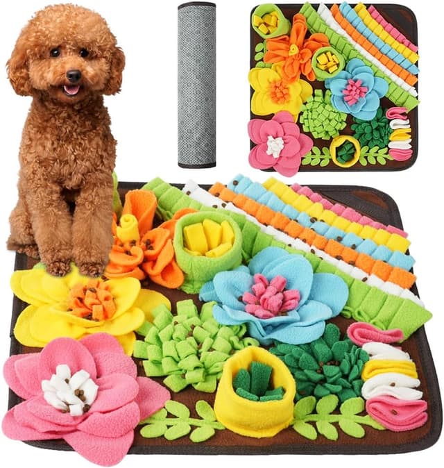 Detalle de OSDUE Snuffle Mat for Dogs 39×39cm