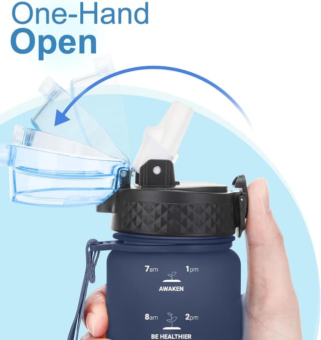 Detalle 2 de GOPPUS 500ml Kids Water Bottle with Straw