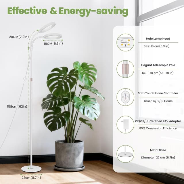 Thumbnail 4 de Lámpara cultivo 24 V LED 30 W con temporizador