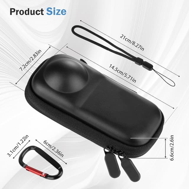 Detalle 2 de GlasFlength Custodia Insta360 X4