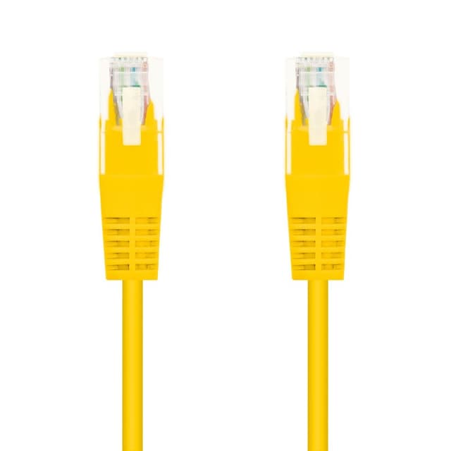 Detalle de nanocable RJ‑45 Cat 5e 50 cm