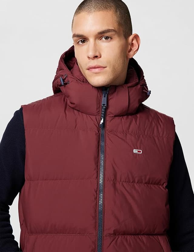 Thumbnail 4 de Tommy Jeans Chaleco Essential Down Vest M, Rojo