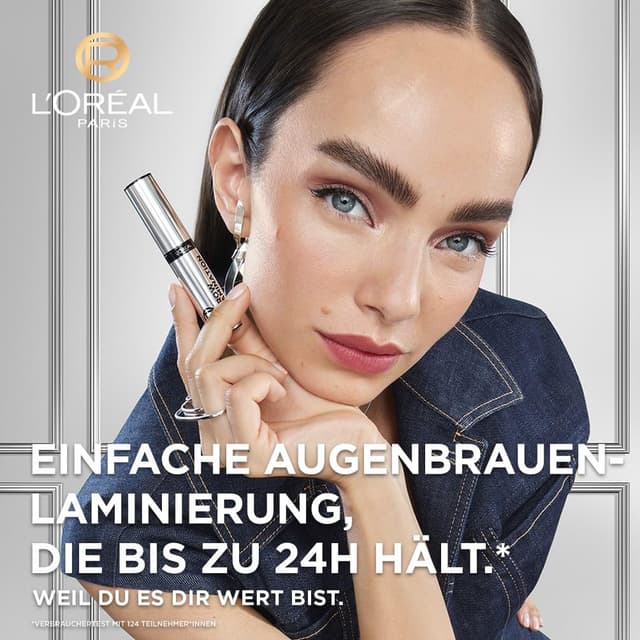 Detalle 2 de L'Oréal Paris Infallible 24h Brow Lamination Augenbrauen-Laminierung (6 ml) zum Formen und Stylen