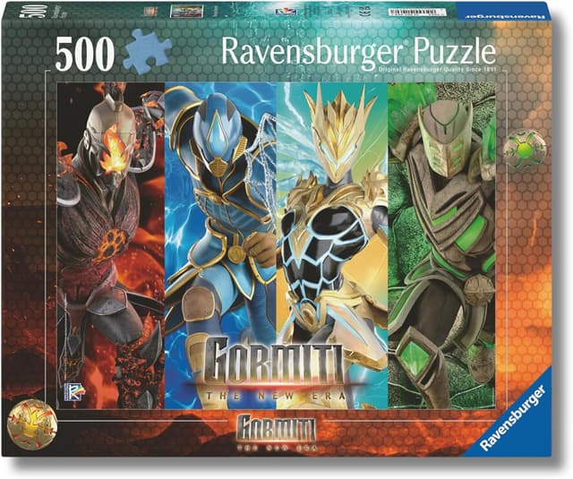Detalle de Ravensburger Puzzle 500 pezzi Gormiti: The New Era (adulti +14 anni) 49 x 36 cm