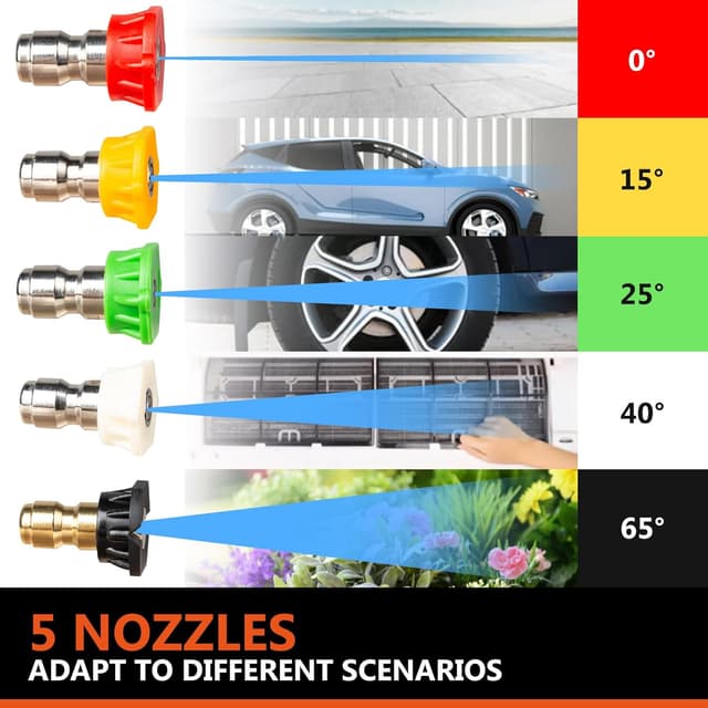 Thumbnail 5 de Kebtek MRP-003-B Pistola idropulitrice 5200 PSI