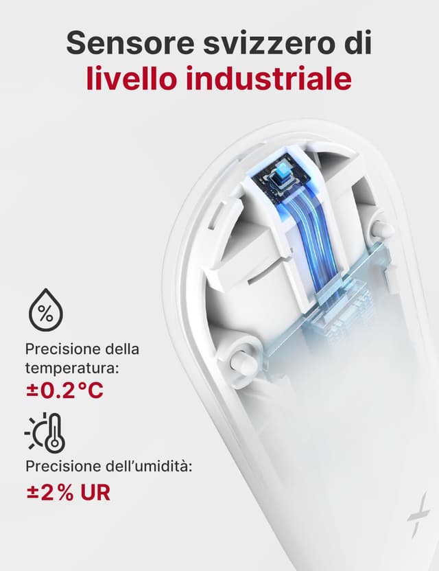 Detalle 2 de X-Sense STH55 termometro igrometro WLAN 4 sensori