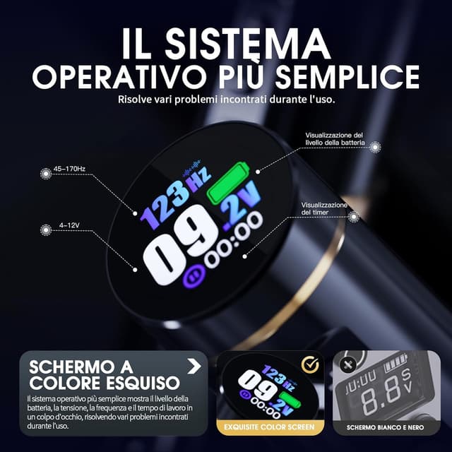 Thumbnail 2 de MAST TATTOO Flip3 Kit macchina tatuaggi 7 lunghezze