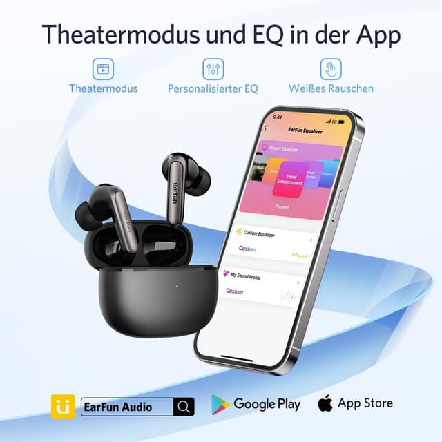 Thumbnail 6 de EarFun Air 2 NC Bluetooth Kopfhörer