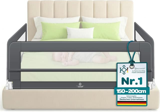 Detalle de KESSER Bettgitter 150 cm 42 cm Höhe