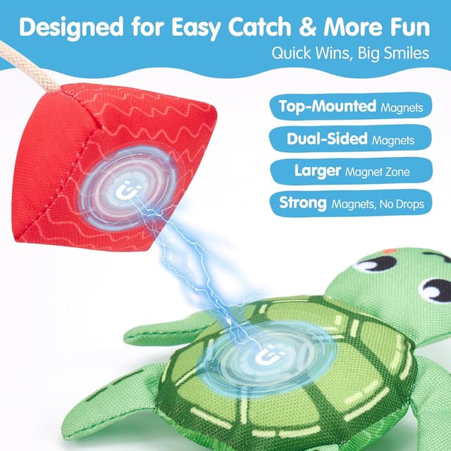 Detalle 2 de hahaland Giochi da pesca magnetica 8 pezzi