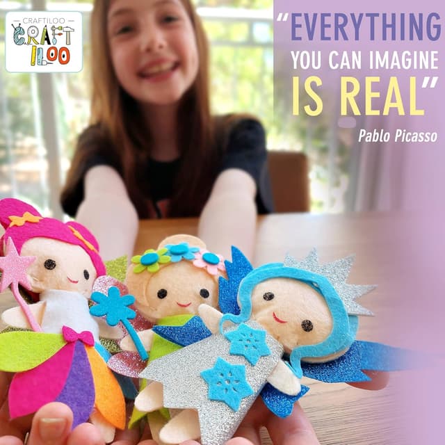 Detalle 2 de Fairy Sewing Kit for Ages 5