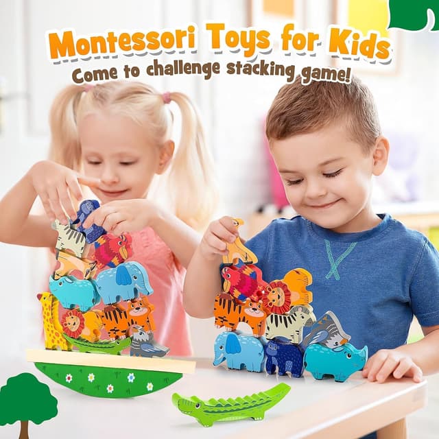 Thumbnail 3 de Maxricus Montessori Stacking Toy for 1 2 3 Year Olds