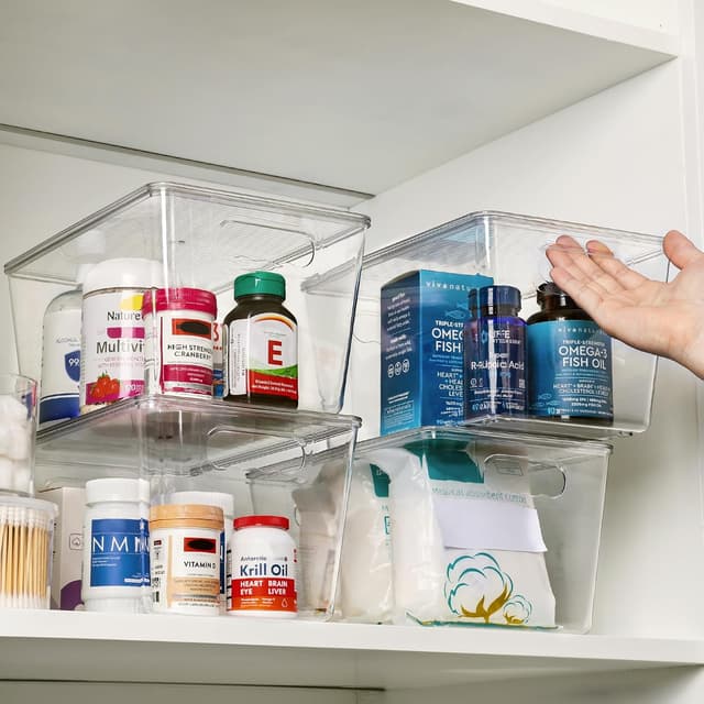 Thumbnail 4 de Vtopmart Aufbewahrungsboxen 6er Set 28,5×19×15 cm