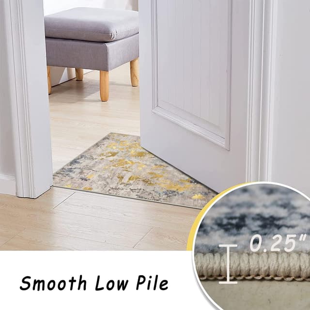Thumbnail 4 de vivorug Ultra Soft Area Rug 6x9, Non-Slip Abstract Carpet 🏠