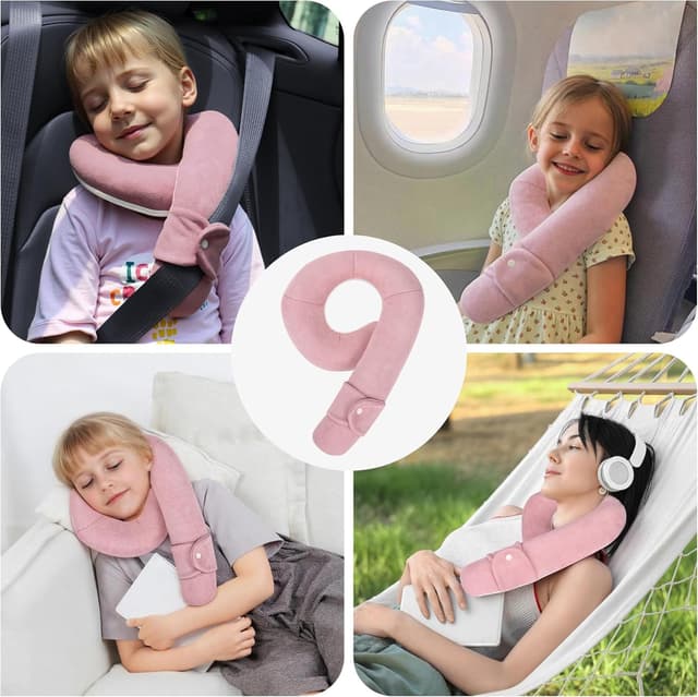 Thumbnail 2 de WENRENER Kinder Nackenkissen mit Verstellung