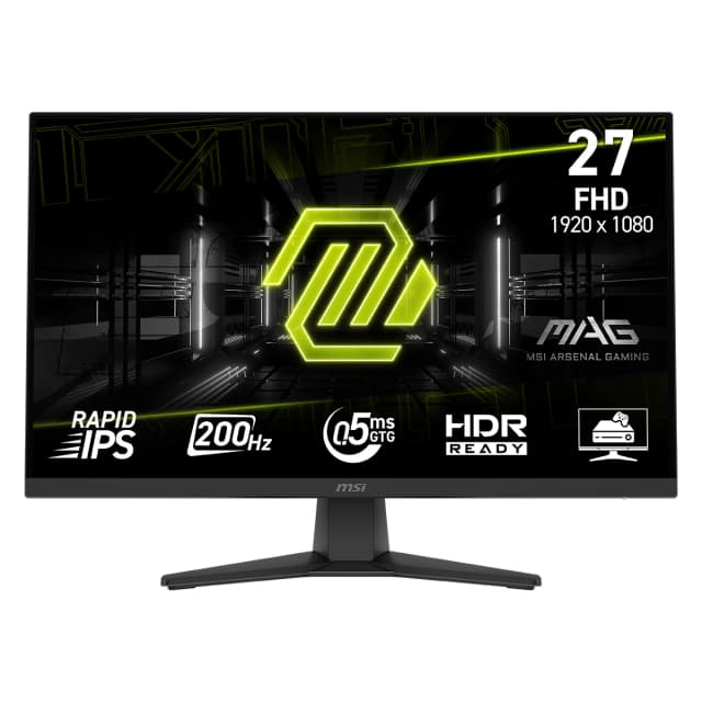 Detalle de MSI MAG 272F monitor de 27” con 200 Hz