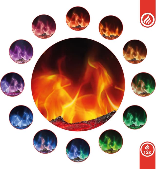 Thumbnail 2 de KAMINIO Luca chimenea eléctrica 23 pulgadas