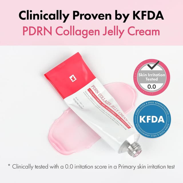 Detalle de TOSOWOONG Crema Jelly al collagene e PDRN con Niacinamide (50 ml) per idratare e uniformare l’incarnato