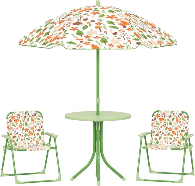 Imagen de AIYAPLAY Conjunto mesa y sillas infantil 4 piezas en OfertitasTOP