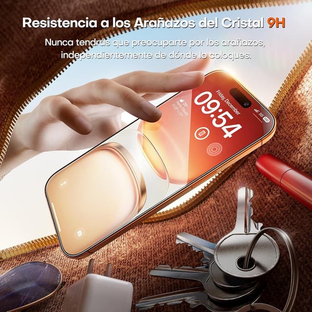 Thumbnail 3 de TOCOL Protector Pantalla para iPhone 17 Pro Max