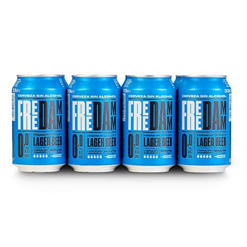 Detalle 2 de Free Damm Cerveza Sin Alcohol 0,0% 12x33cl 🍺