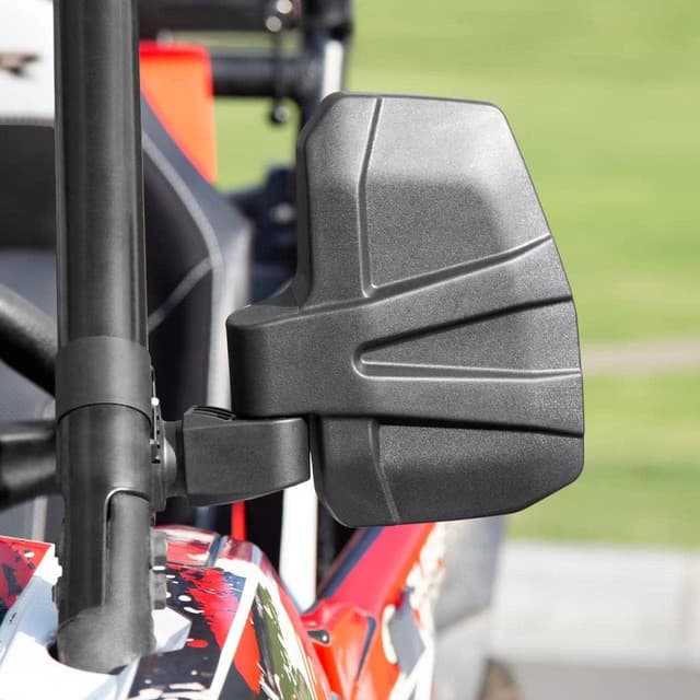 Detalle 2 de SHEJISI UTV Side Mirrors with Automatic Reset for 1.5–2.0" Roll Cage (Polaris RZR, Can-Am Maverick, Honda Pioneer SXS, Kawasaki Mule)
