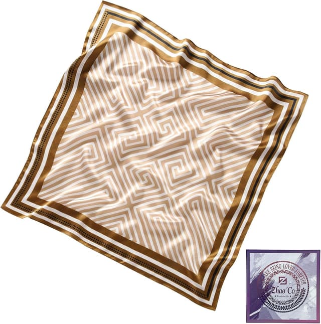 Thumbnail 2 de Foulard en soie de mûrier 66 x 66 cm ⚖