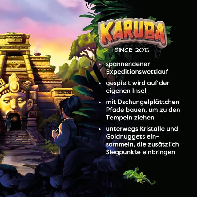 Thumbnail 6 de HABA Karuba Abenteuer-Brettspiel 2–4 Spieler