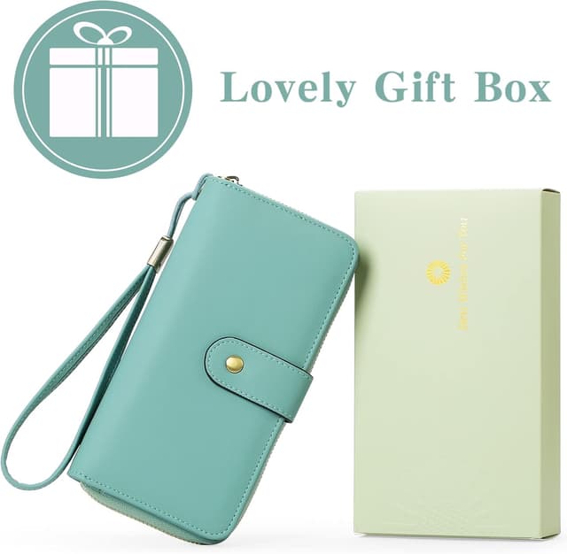 Detalle 2 de GAEKEAO vegan leather wallet 20 cm