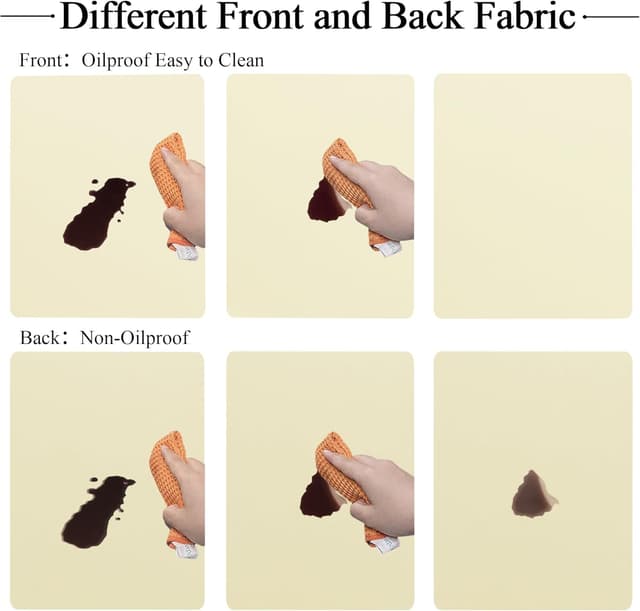 Detalle 2 de Obstal Stretch Round Table Cloth 44 inch