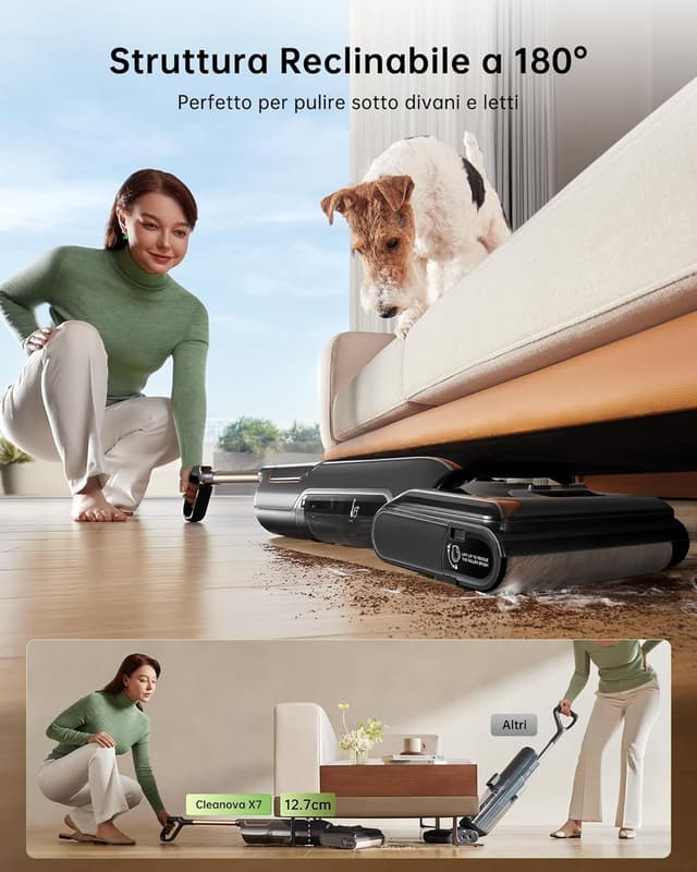 Detalle de Vexilar X7 aspirapolvere lavapavimenti 20.000 Pa