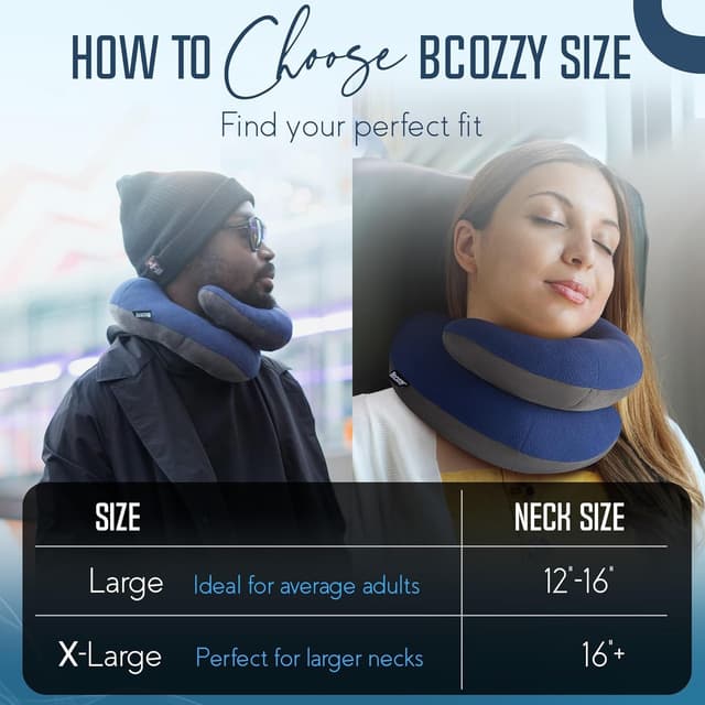 Thumbnail 5 de BCOZZY Travel Neck Pillow Large 16in