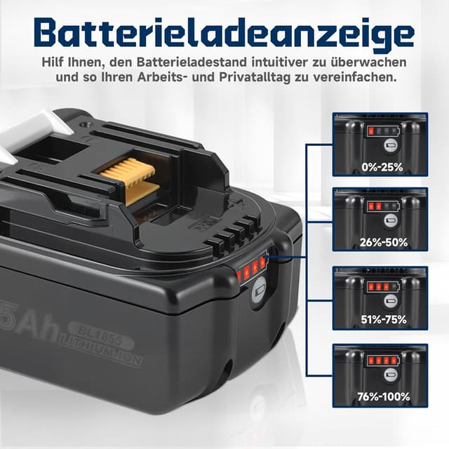 Thumbnail 6 de Batteria 18V 5500mAh sostitutiva