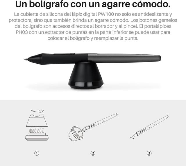 Thumbnail 4 de HUION Inspiroy H1060P Tableta Gráfica 10"x6.25" 🎨