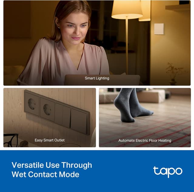 Thumbnail 4 de Tapo S110E módulo interruptor inteligente 44,7×33,9×16,1 mm