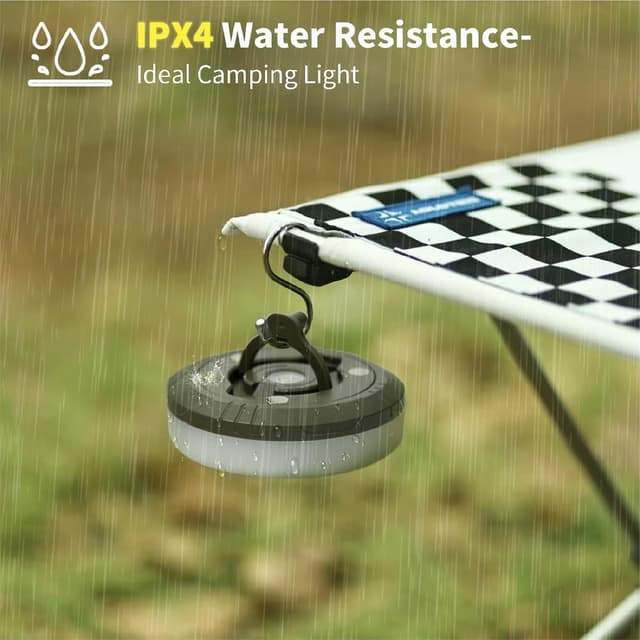 Thumbnail 6 de HAMLITE Camping Light String (Rechargeable Battery) – 20m RGB fairy lights reel, tent & outdoor decor