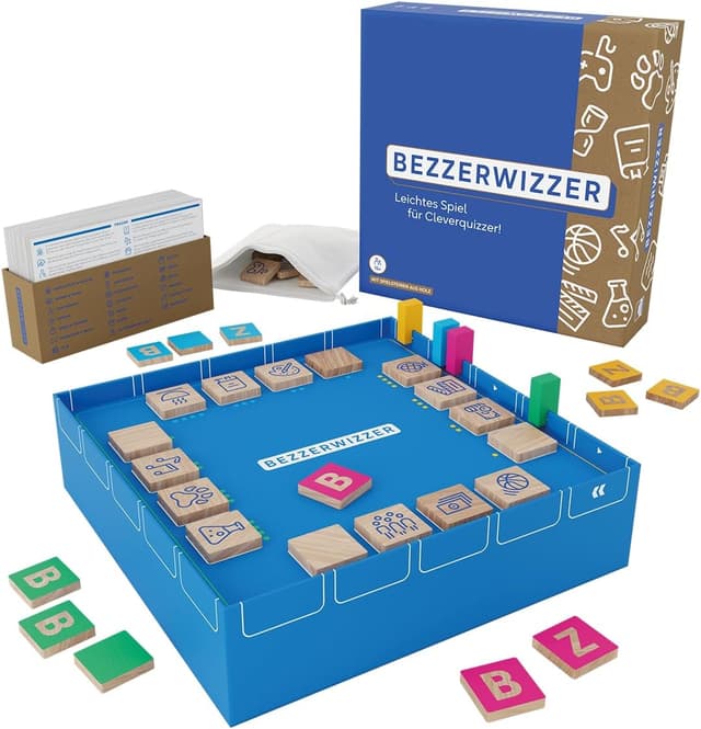 Thumbnail 2 de Asmodee BEZZERWIZZER Quizspiel 2.940 Fragen 🎲