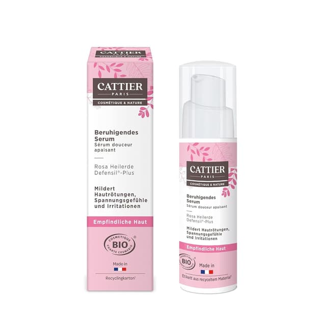 Detalle de CATTIER Paris Beruhigendes Serum Rosa Heilerde 30 ml