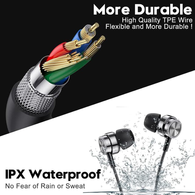 Thumbnail 5 de Auriculares In Ear con Cable y Micrófono 3,5 mm