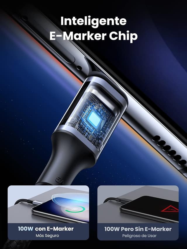 Thumbnail 4 de UGREEN 2Pack Cable USB C PD 3.0 100W 2m