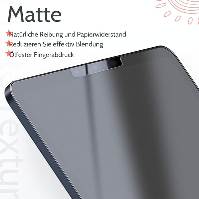 Thumbnail 3 de 2er Pack Filterschonende Papierfolie für iPad Air 5/4 & iPad Pro 11"