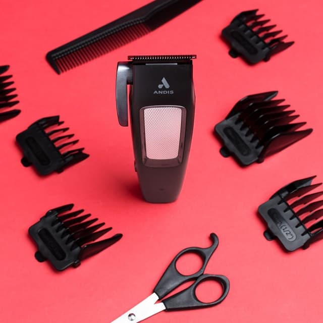Detalle de Andis inCRED Set tagliacapelli senza fili agli ioni di litio (560585) – kit domestico da 18 pezzi