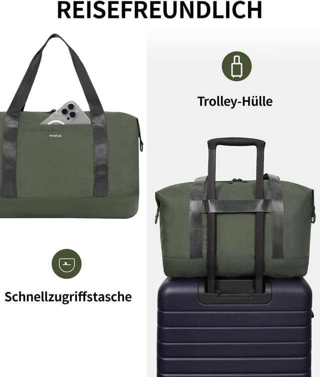 Thumbnail 6 de ECOHUB 20L Ryanair Handgepäck Grün