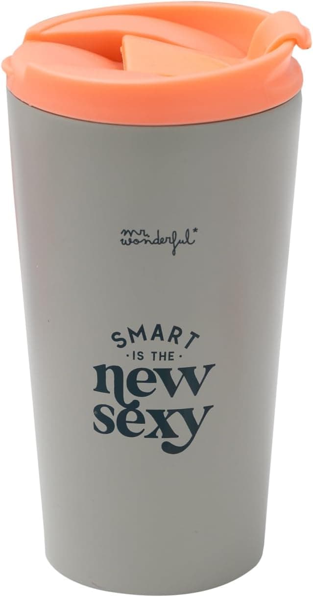 Imagen de Mr Wonderful Mug thermique en acier inoxydable ⚡ en OfertitasTOP