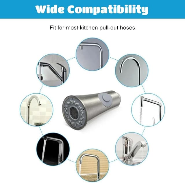 Detalle de Ricambio doccetta estraibile 2 modalità G 1/2