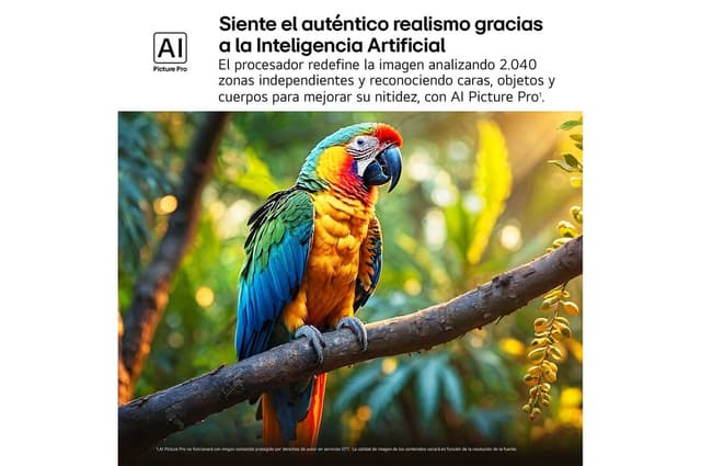 Detalle 1 de LG QNED86 55" QNED evo AI MiniLED 4K 2025