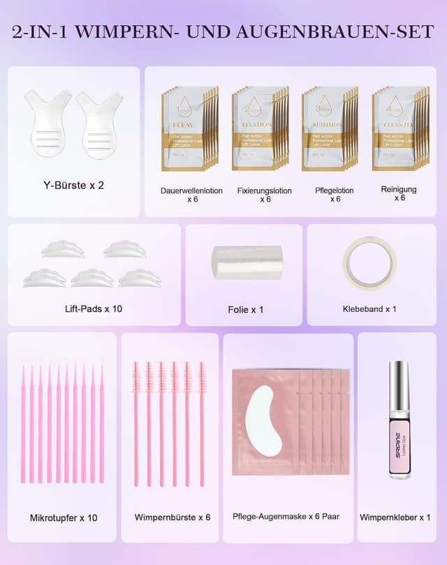 Thumbnail 1 de FloraForge Wimpernlifting Set 2025