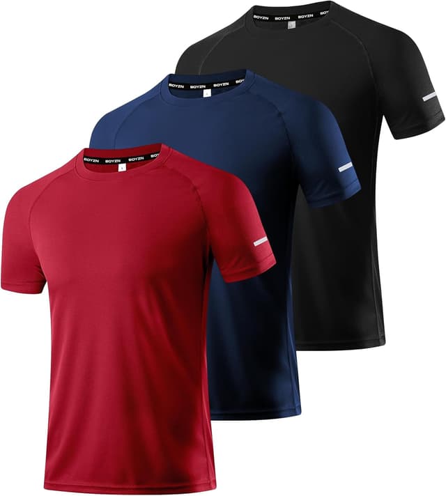 Detalle de Boyzn Sport Tshirts Herren Kurzarm 1er Pack